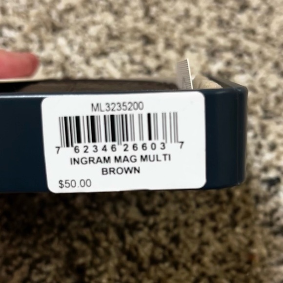 Fossil Ingram leather magnetic multicard wallet - Picture 5 of 6